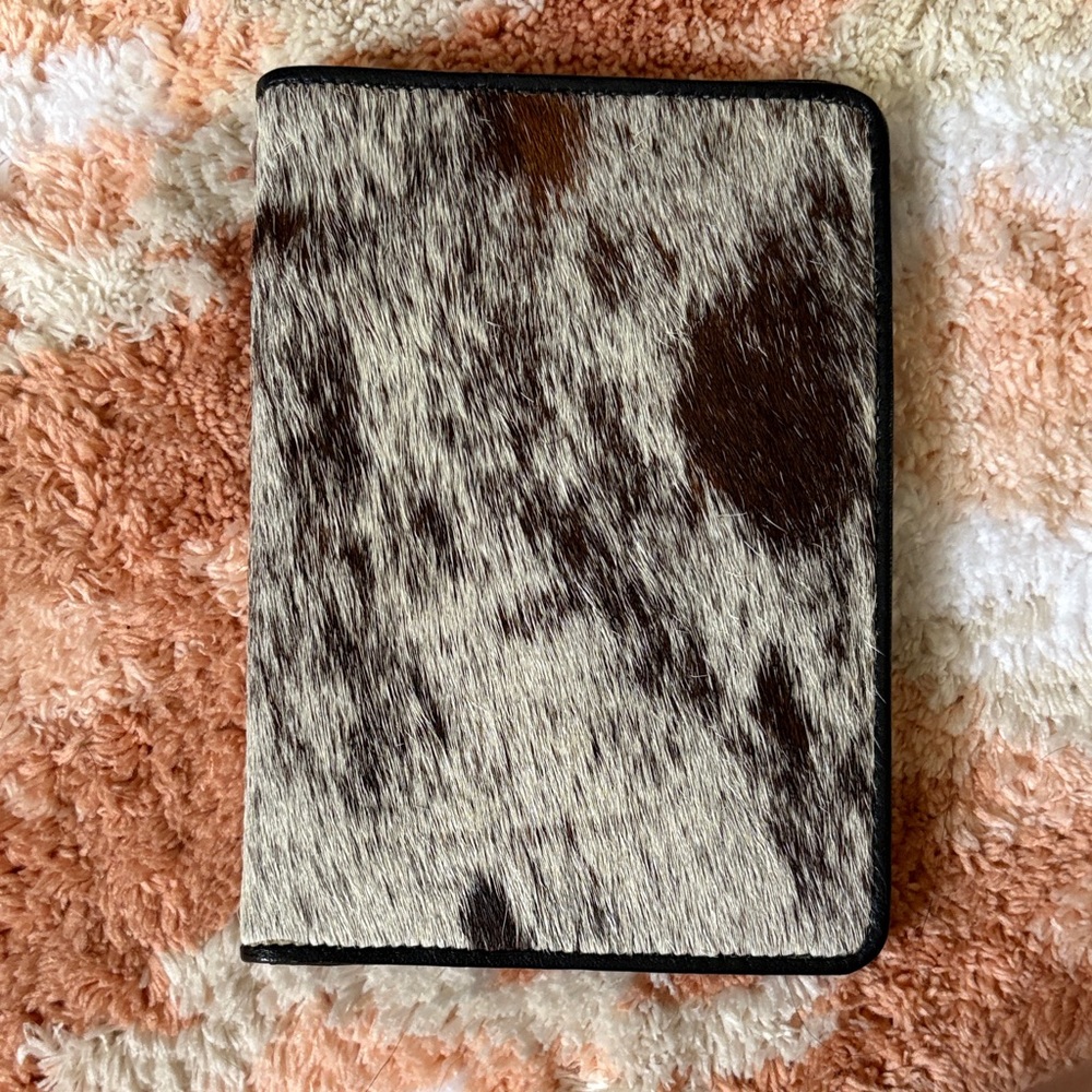Cowhide Print Tablet Case